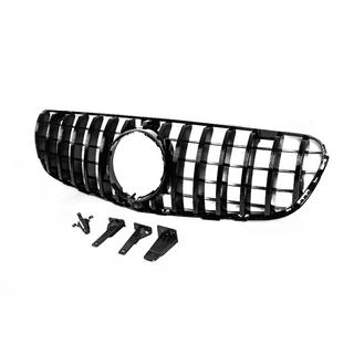 Frontgrill GT Panamericana Schwarz (für 2015-2019) Mercedes GLC coupe C253 2016-2023 Foto 4