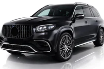 Mercedes GLS X167 2019- Frontgrill 2019-2023 (GT Panamericana Schwarz) Foto 1
