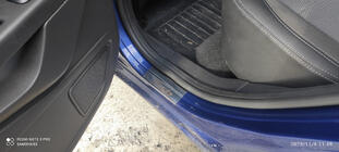 Ford Fiesta 2008-2017 Einstiegsleisten Edelstahl Carmos V1 4 Stück Foto 5
