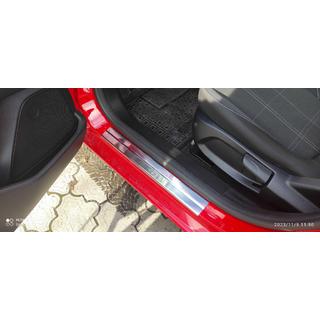 Einstiegsleisten Edelstahl Carmos V1 4 Stück Ford Fiesta 2008-2017 Foto 4