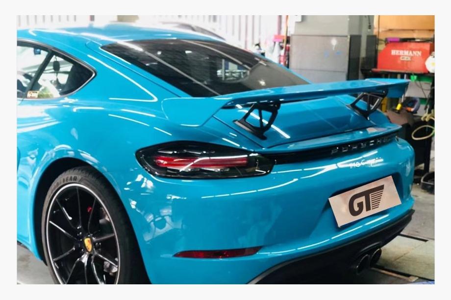 Porsche Boxster/Cayman 982 (718) 2016- GT4 Spoiler Image