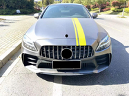 Mercedes C-class W205 2014-2021 Bodykit mit Diffusor für Coupe (Design Black Mamba C63GT) Foto 3