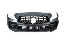 Mercedes C-class W205 2014-2021 Bodykit mit Diffusor für Coupe (Design Black Mamba C63GT) Foto 6