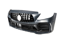 Mercedes C-class W205 2014-2021 Bodykit mit Diffusor für Coupe (Design Black Mamba C63GT) Foto 12