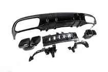 Mercedes C-class W205 2014-2021 Bodykit mit Diffusor für Coupe (Design Black Mamba C63GT) Foto 9
