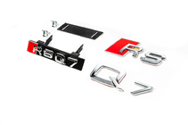 Audi Q7 2015–2026 Emblem-Set für Kühlergrill Foto 1
