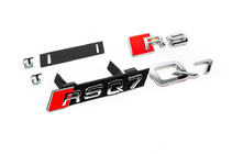 Audi Q7 2015–2026 Emblem-Set für Kühlergrill Foto 3