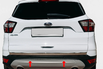 Ford Kuga/Escape 2013-2019 Kofferraumleiste Edelstahl Carmos - Türkischer Edelstahl Foto 3