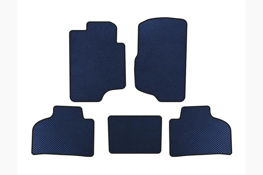Chevrolet Silverado 2007-2013 EVA Fußmatten (Blau) Image