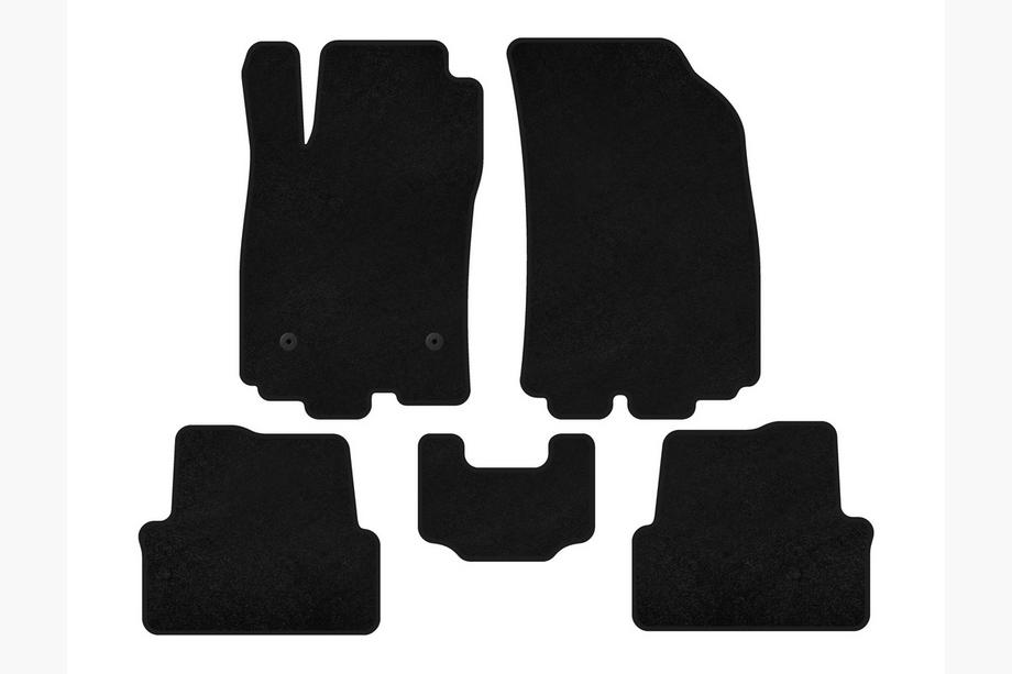 Chevrolet Sonic 2011-2022 Textil Fußmatten Classic (HB, Schwarz) Image