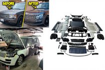 Range Rover III L322 2002-2012 Facelift Kit auf 2020 (mit Türen) Foto 1