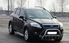 Ford Kuga 2008-2013 Frontbügel WT003 (Edelstahl) Foto 3
