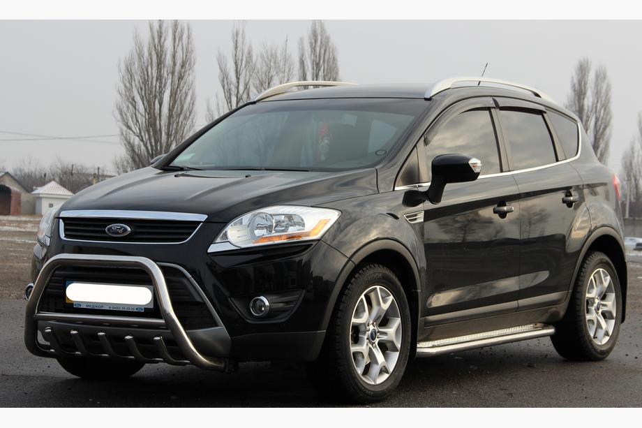 Ford Kuga 2008-2013 Frontbügel WT003 (Edelstahl) Foto 2