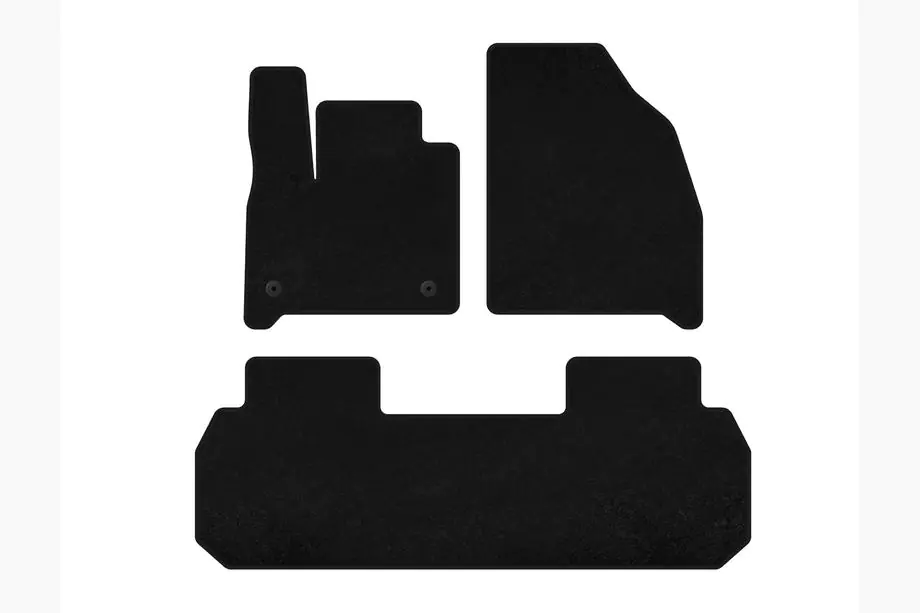 Chevrolet Traverse 2017- Textil Fußmatten Classic (2 Reihen, Schwarz) Image