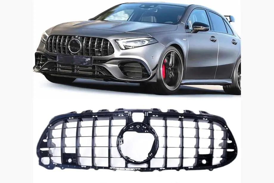 Mercedes A-class W177 2018- Frontgrill GT Panamericana (für A45) Foto 2