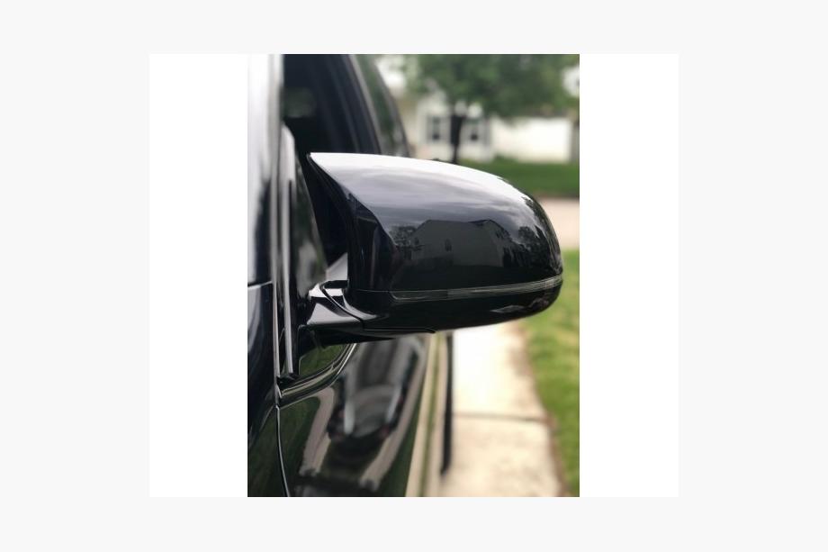 BMW X6 F16 2014-2019 Spiegelkappen M-Look (mit Clips, 2 Stk) Foto 5