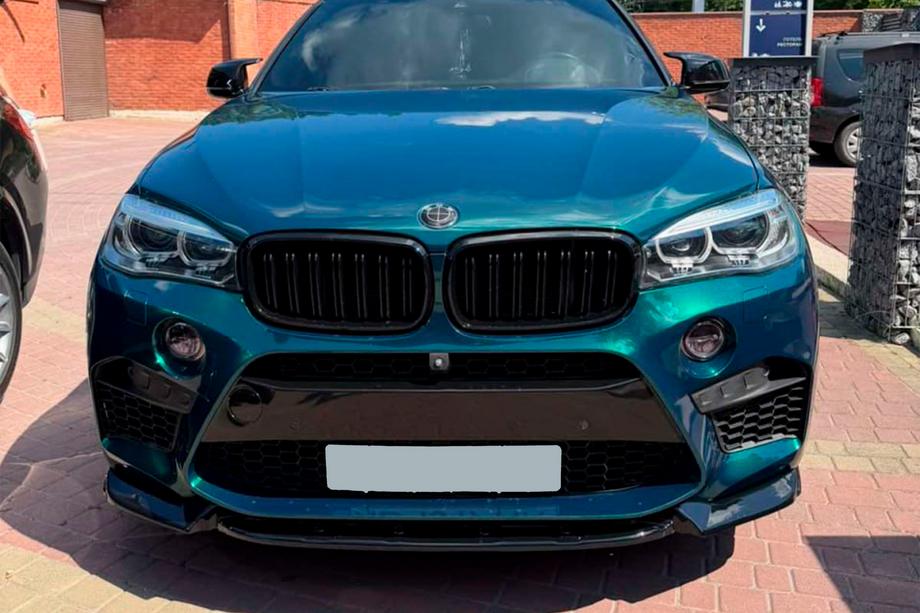 BMW X6 F16 2014-2019 Spiegelkappen M-Look (mit Clips, 2 Stk) Foto 10