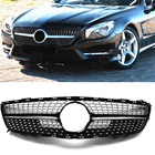 Mercedes SL R231 2012-2020 Frontgrill Diamond Black (2012-2016) Foto 1