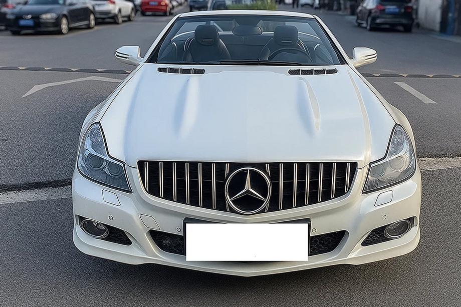 Mercedes SL R230 2001-2011 Frontgrill GT Panamericana (2008-2011) Foto 1