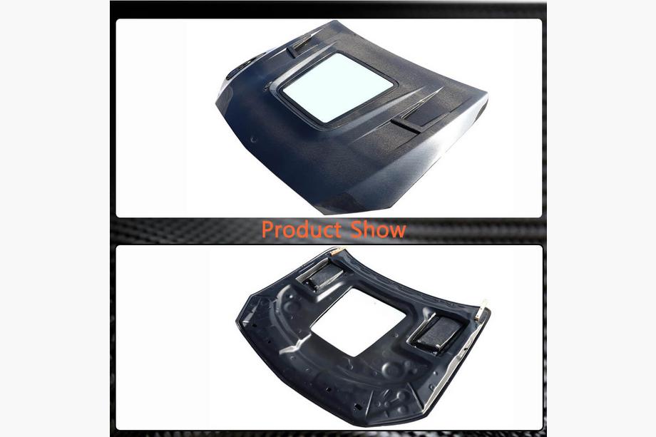 Mercedes C-class W205 2014-2021 Motorhaube V1 (Carbon) Foto 5