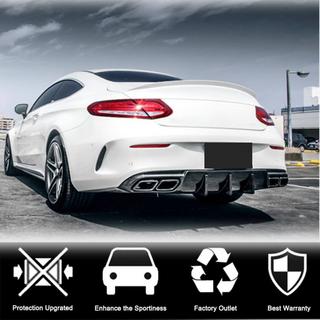 Heckdiffusor V1 für Coupe/Cabrio C63 AMG 2015-2019 Carbon Foto 3