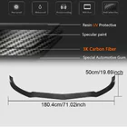 Mercedes C-class W205 2014-2021 Frontlippe V3 für Frontstoßstange (Coupé/Cabrio C63 AMG 2015-2019, Carbon) Foto 4