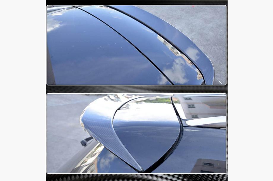 Mercedes C-class W205 2014-2021 Spoiler (für Base/AMG-Line SW 2015-2019, Carbon) Foto 4