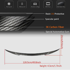 Mercedes C-class W205 2014-2021 Spoiler V6 (für SD 2015-2021, Carbon) Foto 6