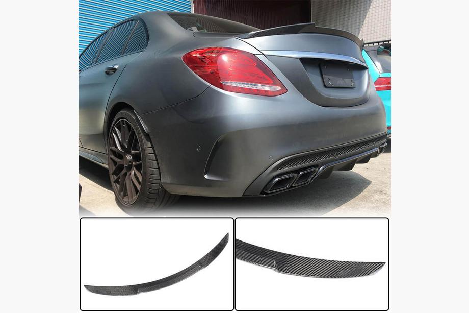 Mercedes C-class W205 2014-2021 Spoiler V6 (für SD 2015-2021, Carbon) Image
