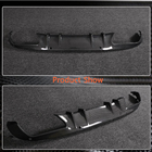 Mercedes C-class W205 2014-2021 Heckdiffusor für Stoßstange (SD Base 2015-2019, Carbon) Foto 2