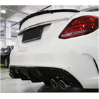 Mercedes C-class W205 2014-2021 Spoiler V9 (für SD 2015-2019, Carbon) Foto 4