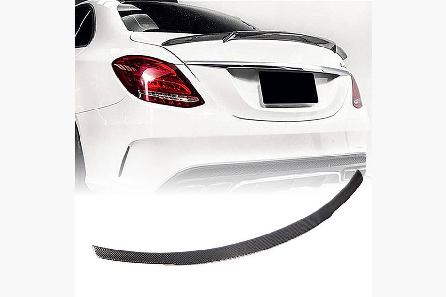 Mercedes C-class W205 2014-2021 Spoiler V9 (für SD 2015-2019, Carbon) Image