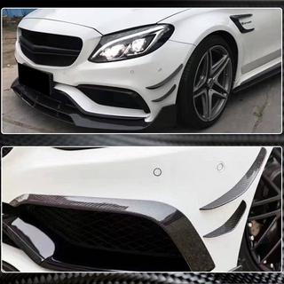 Carbon Frontstoßstangen Aufsätze für C63 AMG 2015-2019 Foto 4
