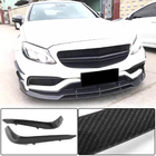 Mercedes C-class W205 2014-2021 Carbon Abdeckungen für Nebelscheinwerfer (für C63 AMG 2015-2019) Foto 1
