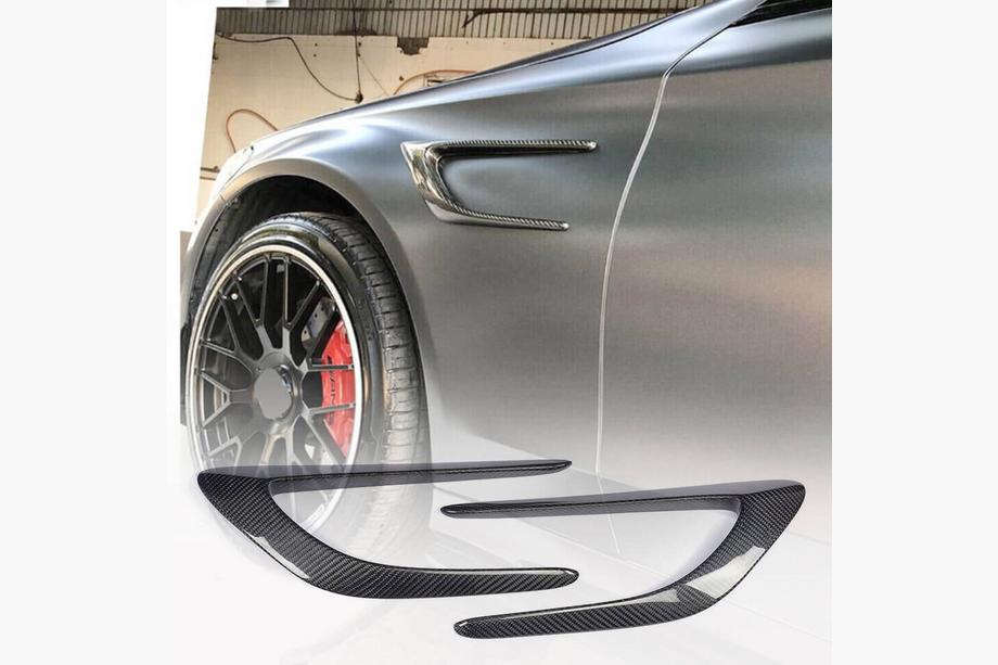 Mercedes C-class W205 2014-2021 Carbon Abdeckungen für vordere Kotflügel (für Coupe/Cabrio C63 AMG 2015-2019) Image
