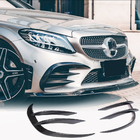 Mercedes C-class W205 2014-2021 Frontstoßstangenaufsätze V1 für C43 AMG 2019-2021 Carbon Foto 1