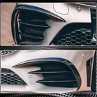 Mercedes C-class W205 2014-2021 Frontstoßstangenaufsätze V1 für C43 AMG 2019-2021 Carbon Foto 5