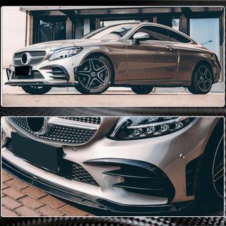 Frontstoßstangen Aufsätze V2 (für C43 AMG 2019-2021, Carbon) Foto 4