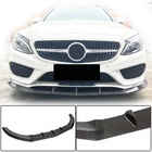 Mercedes C-class W205 2014-2021 Frontlippe V3 für C43 AMG 2015-2019 Carbon Foto 1