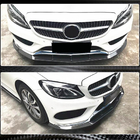 Mercedes C-class W205 2014-2021 Frontlippe V3 für C43 AMG 2015-2019 Carbon Foto 3