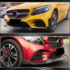 Mercedes C-class W205 2014-2021 Frontlippe V3 für C43 AMG 2019-2021 Carbon Foto 4