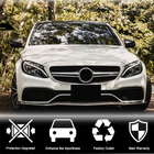 Mercedes C-class W205 2014-2021 Frontlippe V2 für SD C63 AMG 2015-2019 Carbon Foto 3