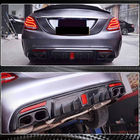 Mercedes C-class W205 2014-2021 Heckdiffusor V1 für SD C43/C63 AMG 2015-2019 Carbon Foto 3