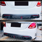 Mercedes C-class W205 2014-2021 Heckdiffusor V1 für SD C43/C63 AMG 2015-2019 Carbon Foto 4