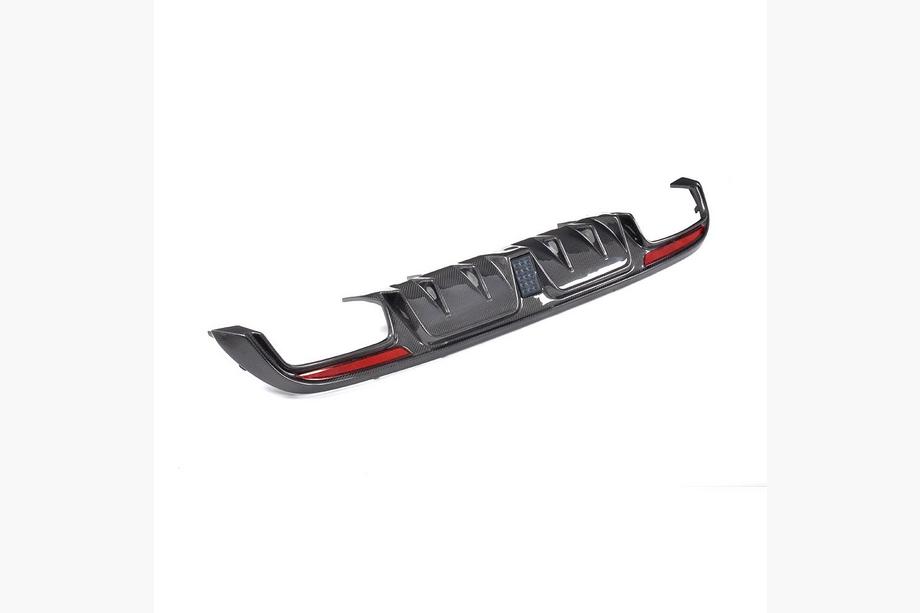 Mercedes C-class W205 2014-2021 Heckdiffusor V2 für SD C43/C63 AMG 2015-2019 Carbon Foto 2