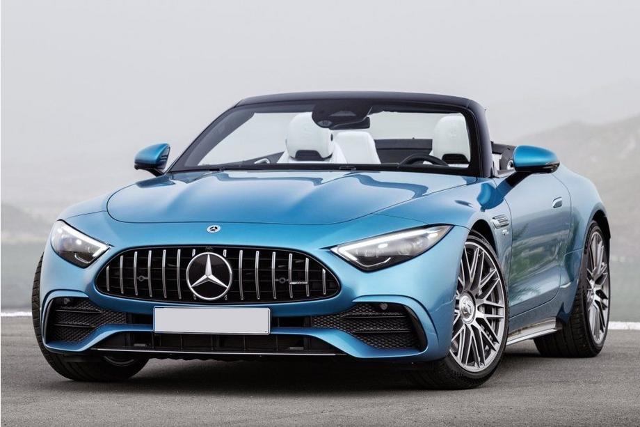 Mercedes SL R232 2021- Frontgrill GT Panamericana (für SL63, 2023+) Image