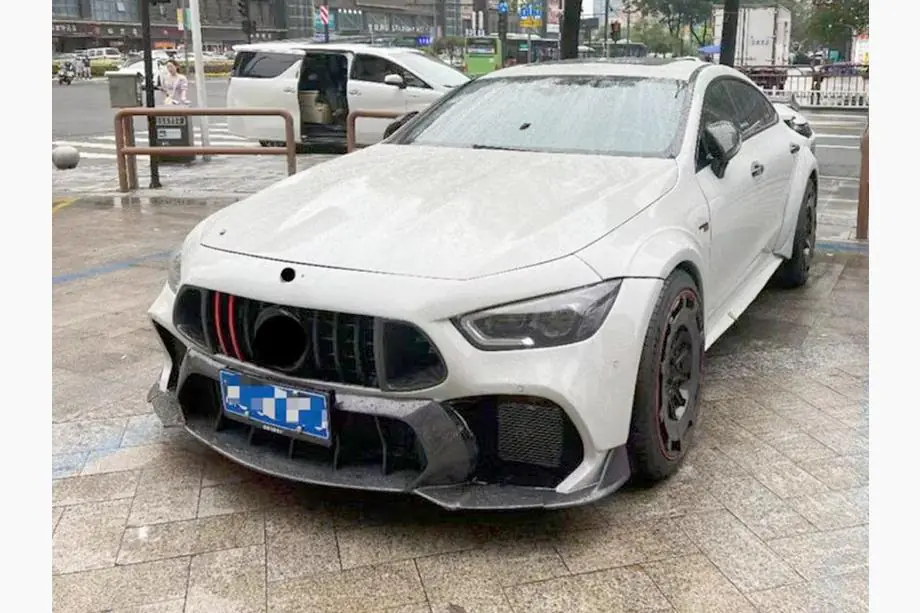 Mercedes AMG GT 4 X290 2018- Frontgrill GT Panamericana GT-R (2018-2022) Foto 4