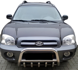 Hyundai Santa Fe 1 2000-2006 Frontbügel WT003 (Edelstahl) Foto 2