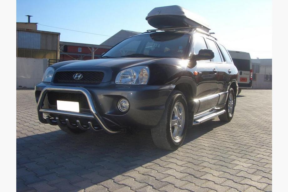 Hyundai Santa Fe 1 2000-2006 Frontbügel WT003 (Edelstahl) Image