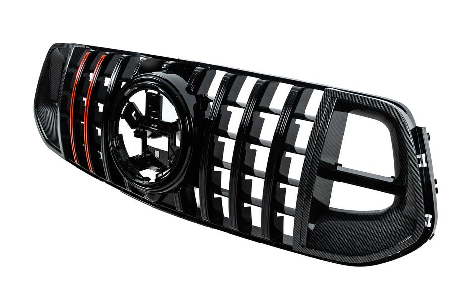 Mercedes GLE coupe C167 2019- Frontgrill Rocket (für AMG-Line/GLE53/GLE63 2019-2023) Foto 3